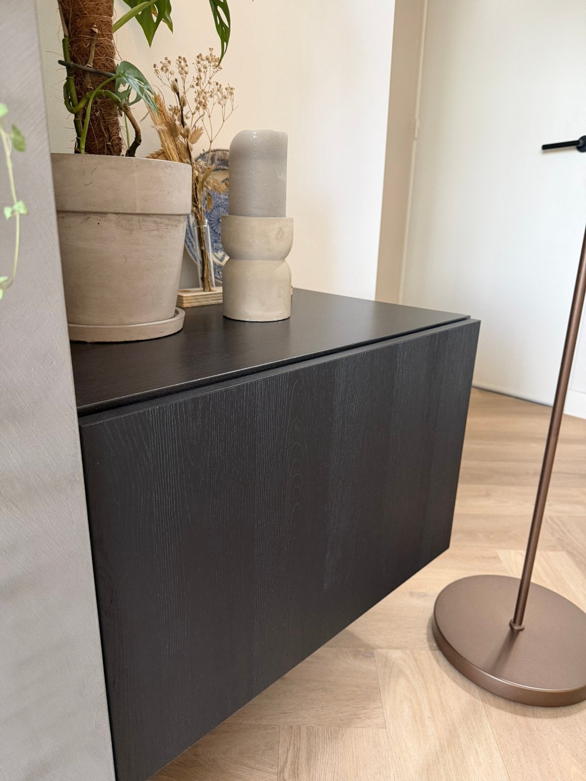 Besta meubel ikea timmerviken deur front zwart 60 x 38, Ophalen, Zo goed als nieuw