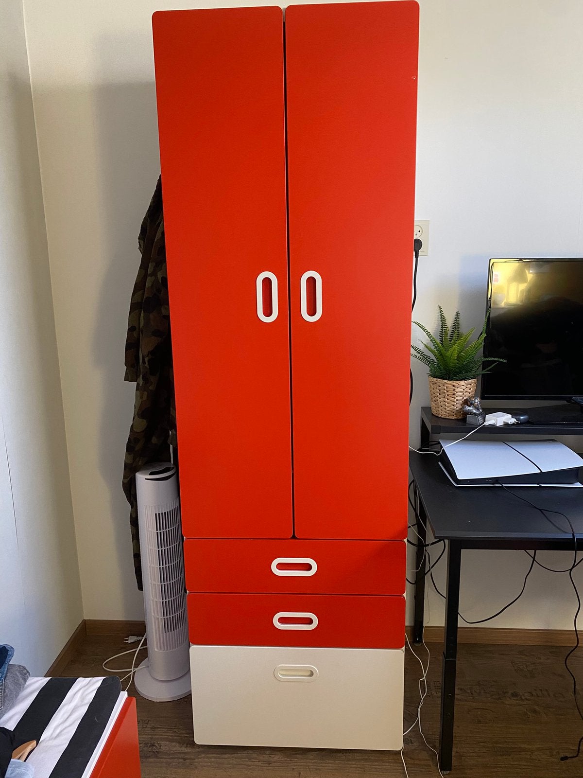 Ikea Stuva kinderkledingkast, Ophalen, 50 tot 70 cm, 105 cm of meer, Zo goed als nieuw