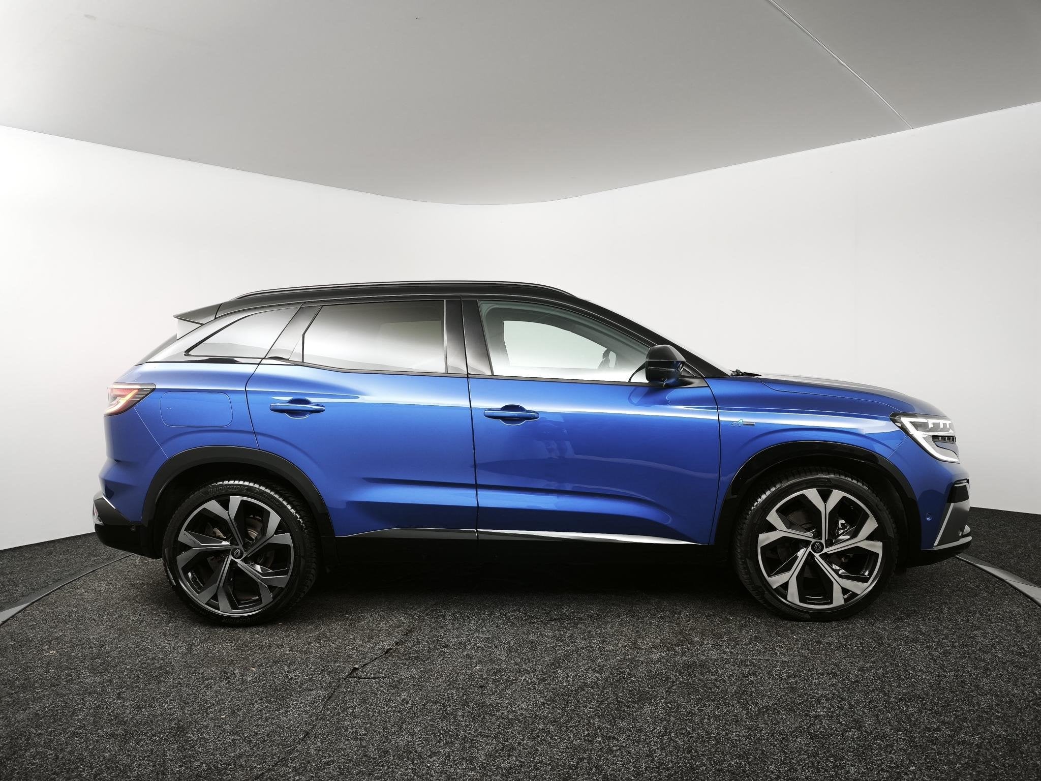 Renault Austral 1.2 E-Tech full hybrid 200 iconic esprit Alp, Auto's, Gebruikt, 1199 cc, Blauw, 1492 kg