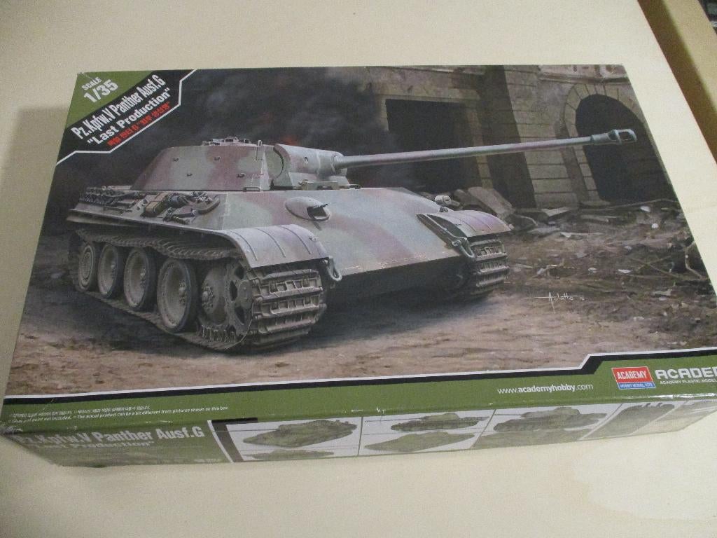 Academy Pz.Kpfw.V panther ausf.G, Overige merken, Tank, 1:32 tot 1:50, Ophalen of Verzenden