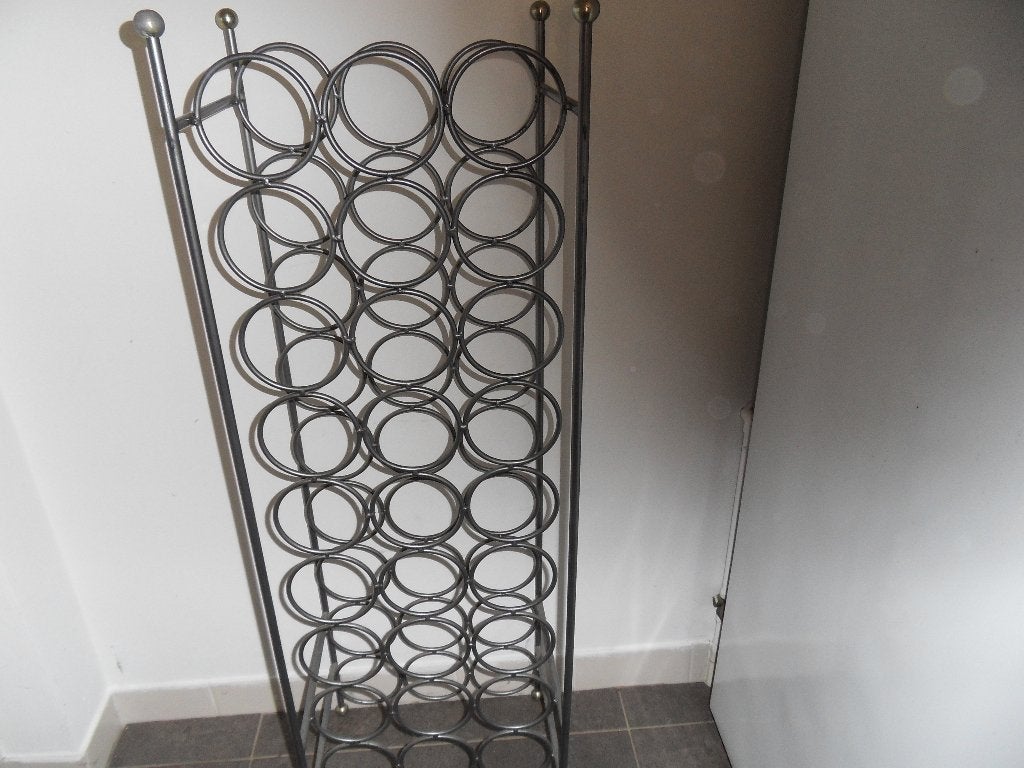 Flessenrek voor 27 flessen 107x35 cm., Ophalen, Minder dan 5 flessen