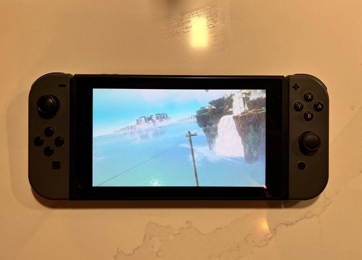 Nintendo Switch (2019 Upgrade) met 3 topgames en controller, Met 1 controller, Ophalen, Switch 2019 Upgrade, Gebruikt