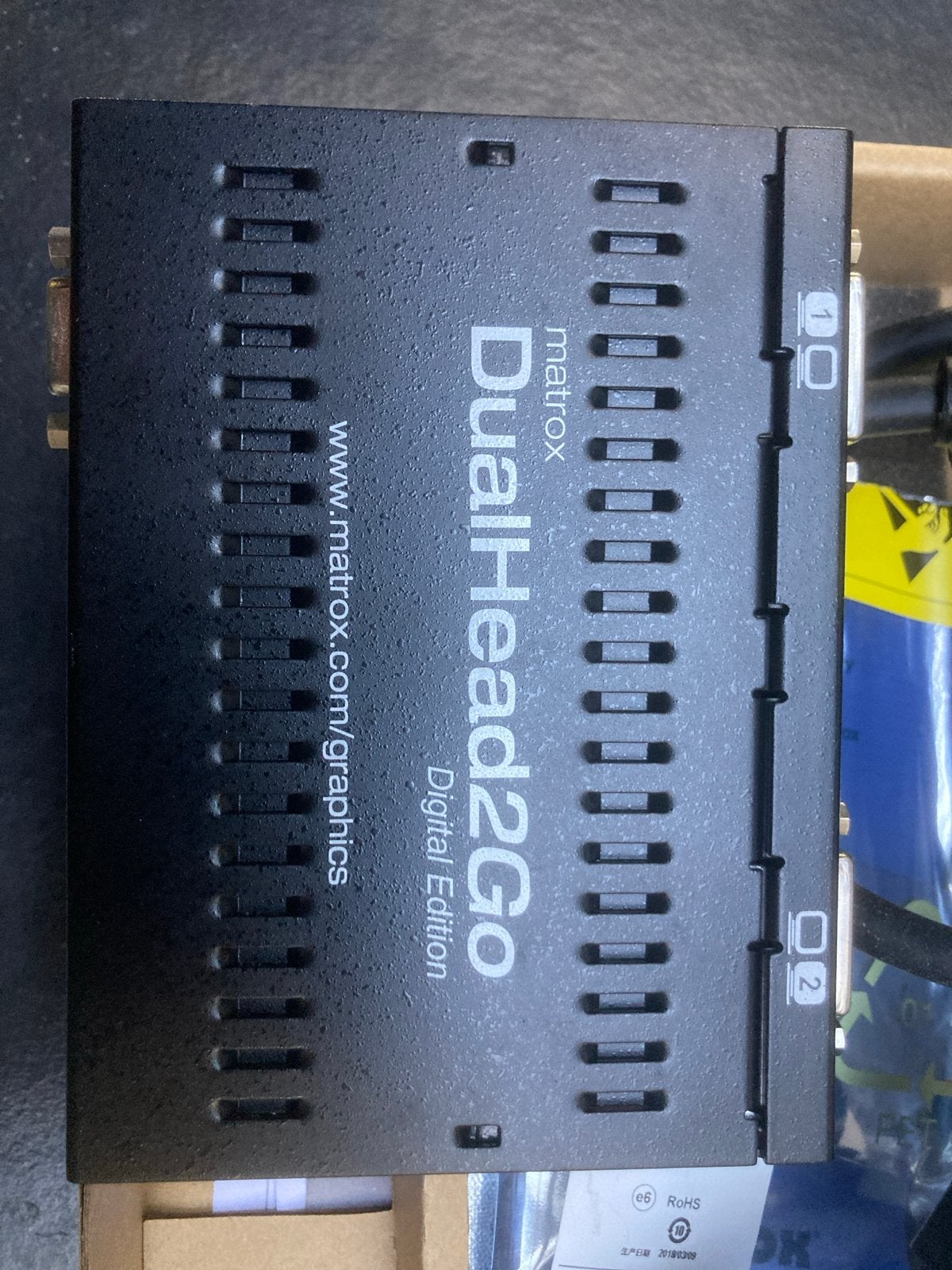 Matrox DualHead2Go Digital Edition - Externe Display Adapter, Overige soorten, Verzenden, Zo goed als nieuw, Overige typen