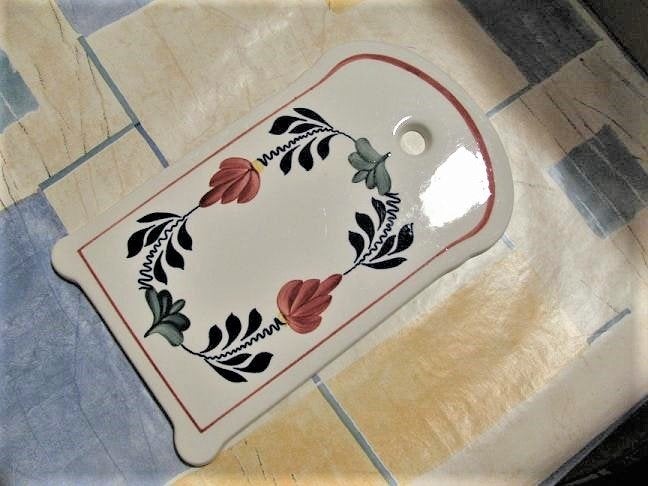 Boerenbont kaasplankje / snijplankje Boerenbond, Gebruikt, Ophalen of Verzenden, Royal Boch, Aardewerk