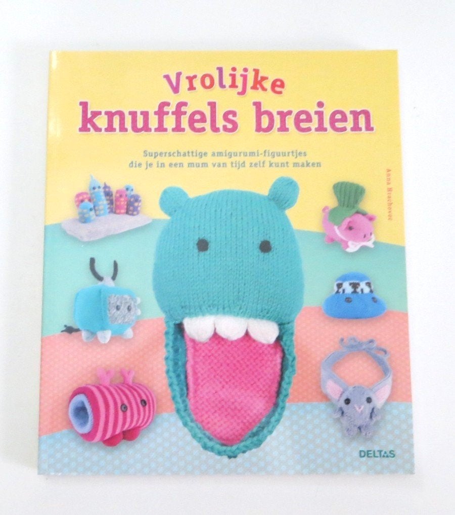 Amigurumi boek M4097: Vrolijke knuffels breien, Breien en Haken, Ophalen of Verzenden, Zo goed als nieuw, Anna Hrachovec