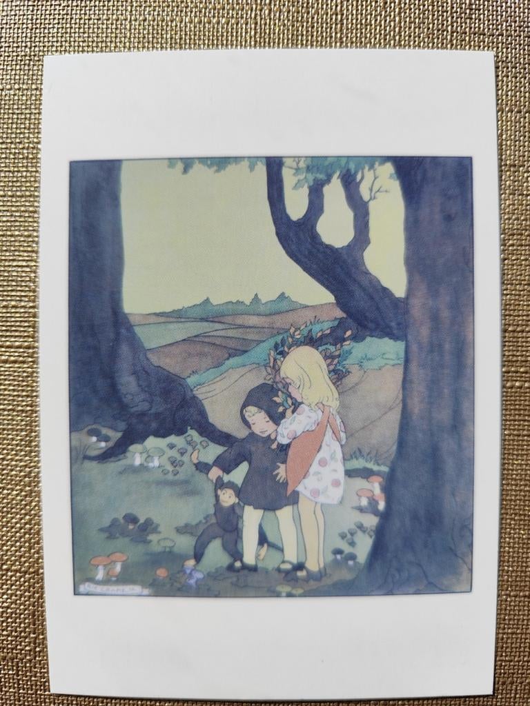 3 soorten ongelopen ansichtkaarten met kinderversje, Verzamelen, Ansichtkaarten | Themakaarten, Ophalen of Verzenden, 1980 tot heden