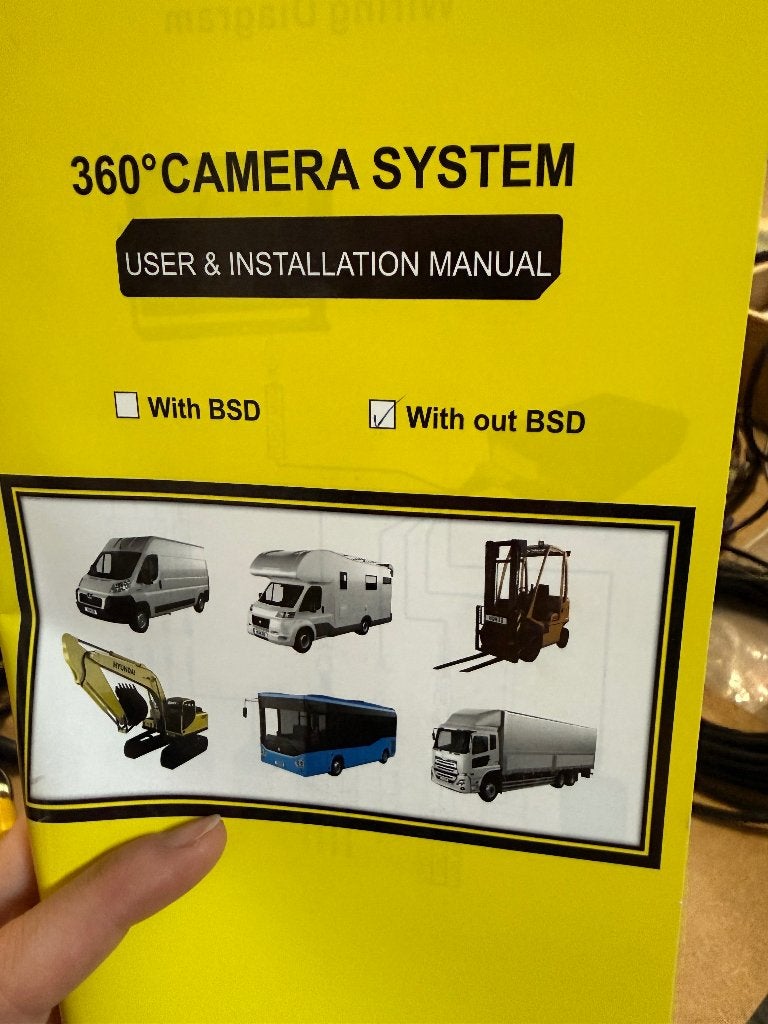 360 degrees camera system, Ophalen, Nieuw, Overige merken
