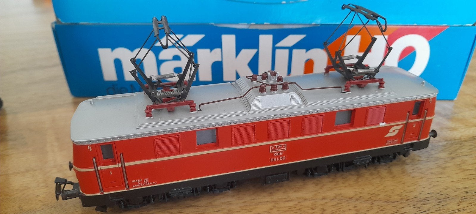 Marklin 3154 Oostenrijkse Electrische locomotief OBB1141.02, Hobby en Vrije tijd, Modeltreinen | H0, Wisselstroom, Locomotief
