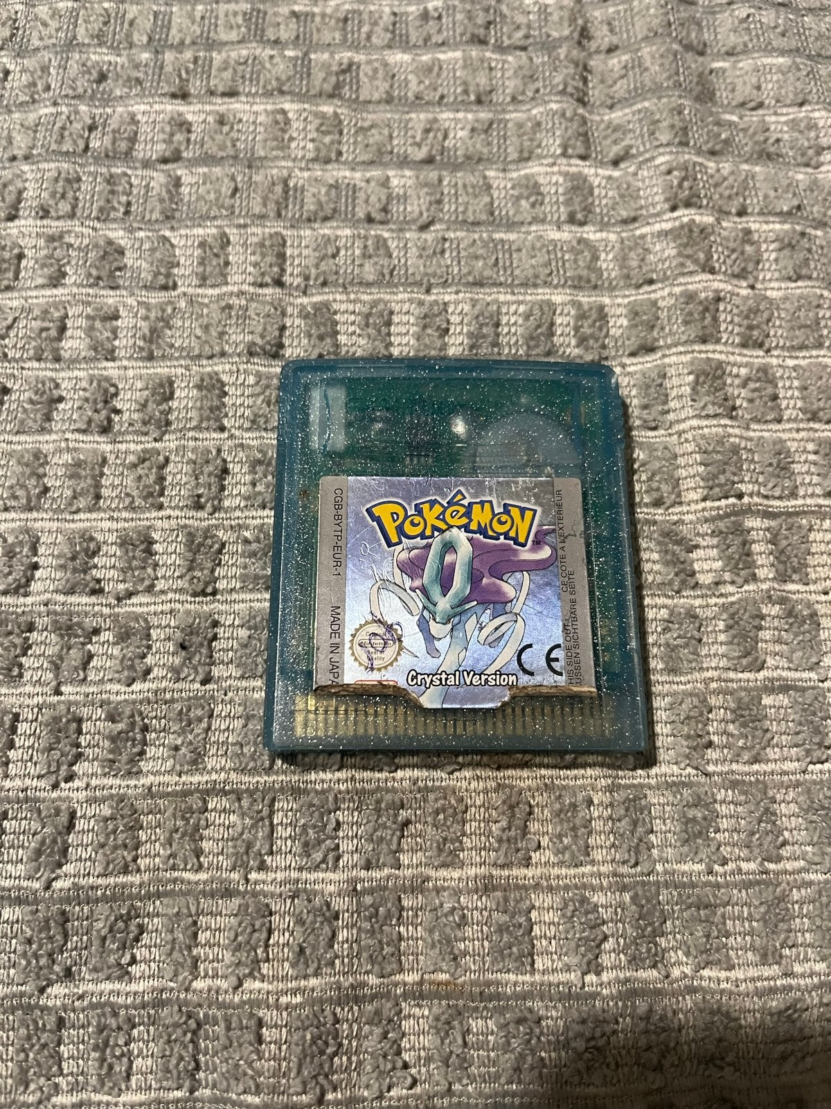 Pokémon Crystal Version - Game Boy Color, Spelcomputers en Games, Gebruikt, 1 speler, Ophalen of Verzenden, Role Playing Game (Rpg)