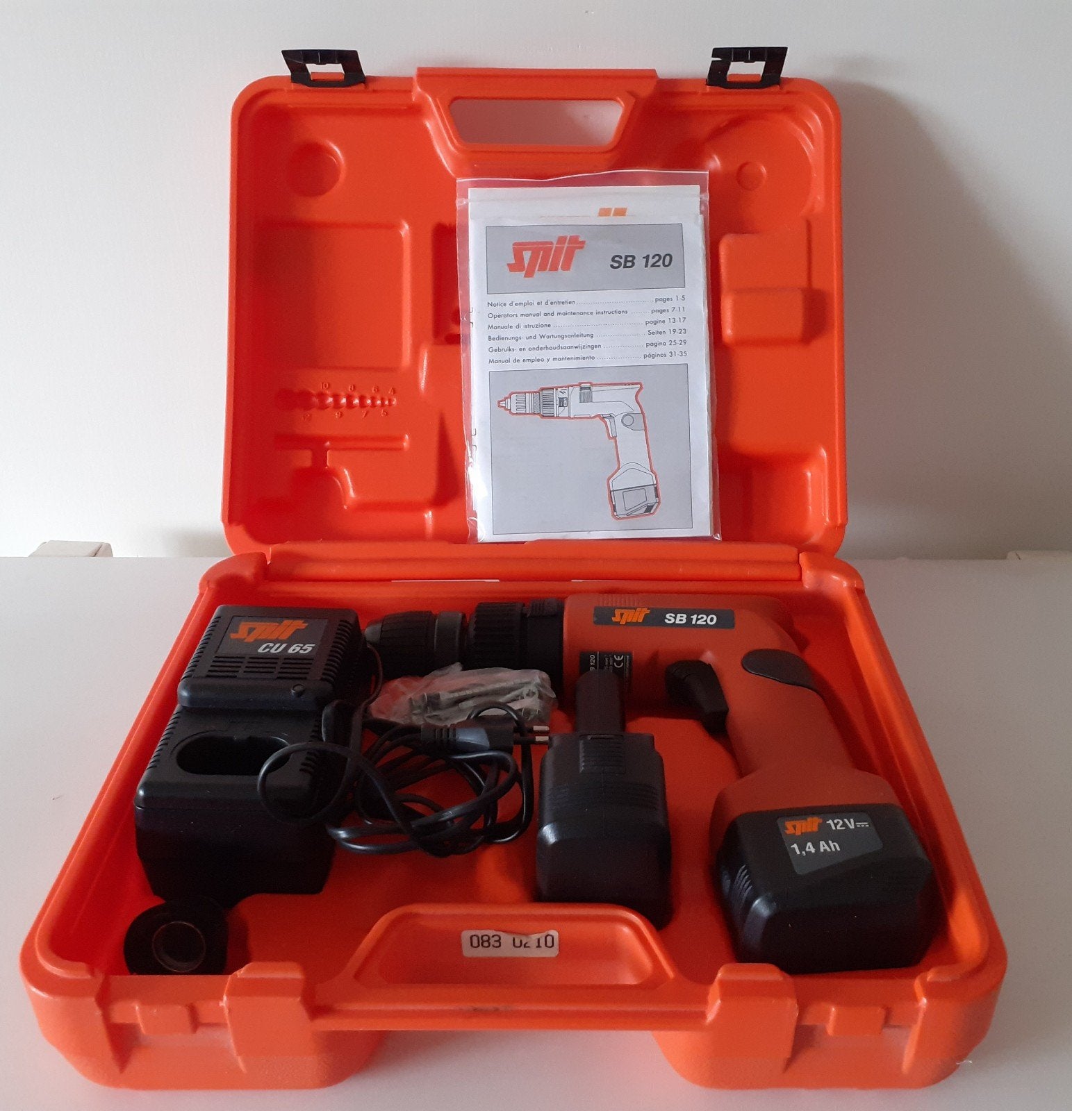 Spit Accu boor SB120, Ophalen of Verzenden, Zo goed als nieuw, Boor- en Schroefmachine
