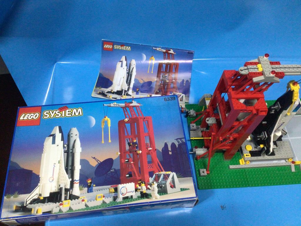 Lego Space Shuttle Launch Pad 6339 - Compleet met doos, Kinderen en Baby's, Speelgoed | Duplo en Lego, Zo goed als nieuw, Lego
