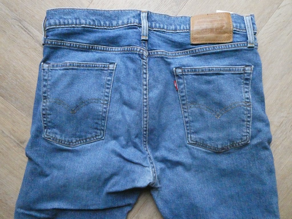 Levi 510 spijkerbroek maat 34-30, Blauw, W32 (confectie 46) of kleiner, Ophalen of Verzenden, Zo goed als nieuw