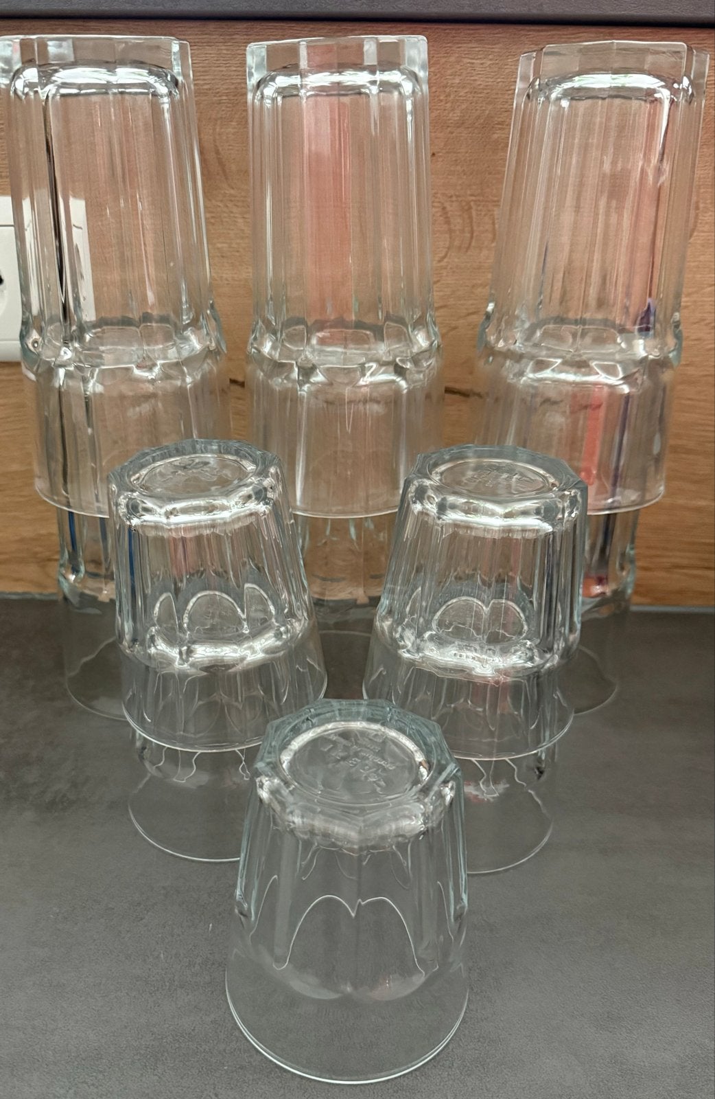 IKEA POKAL glazen – set van 11 (6x 65cl, 5x 27cl), Ophalen, Glas of Glazen, Gebruikt, IKEA