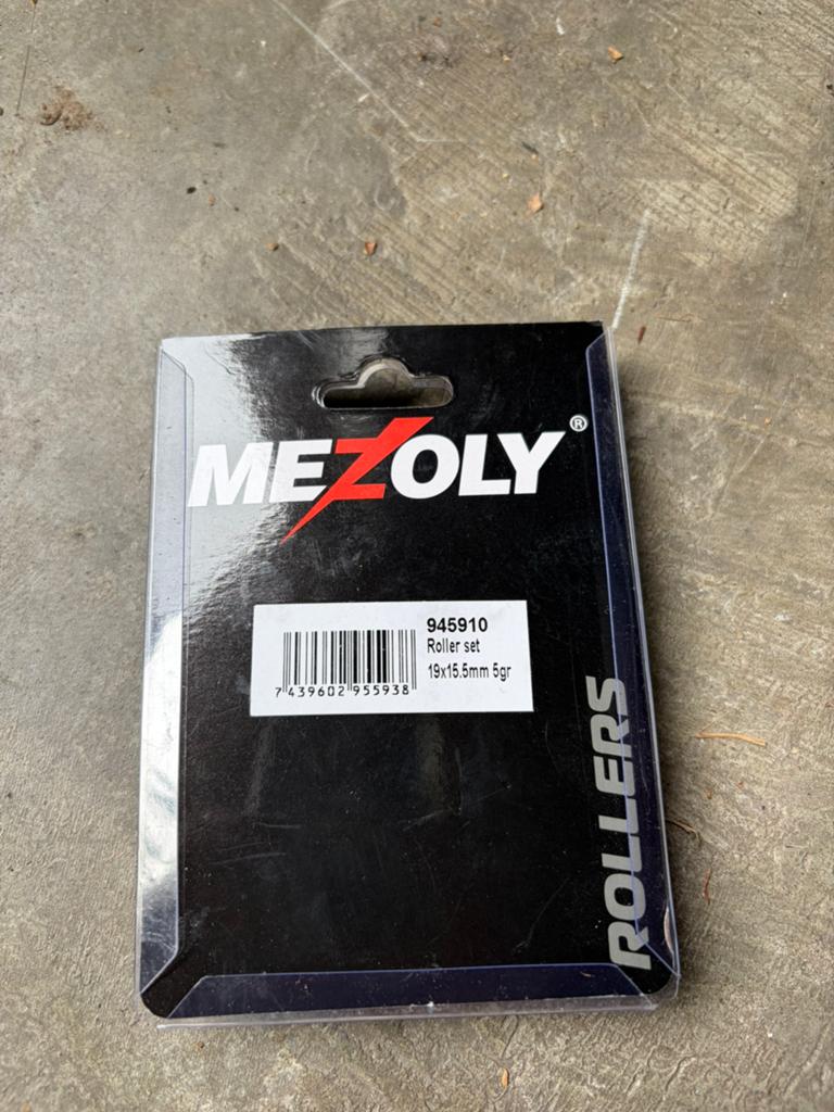 Mezoly rolletjes 19x15.5mm 5gr, Ophalen of Verzenden, Overige typen