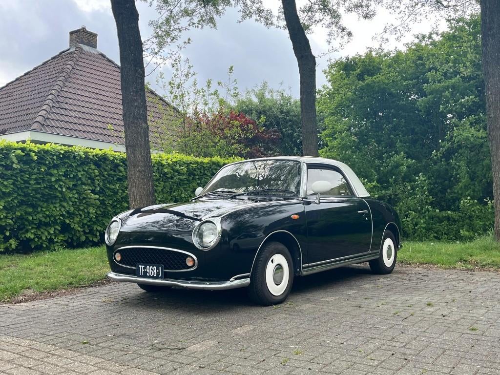 Nissan 1991 Zwart, Automaat, Cabriolet, 4 stoelen, Zwart