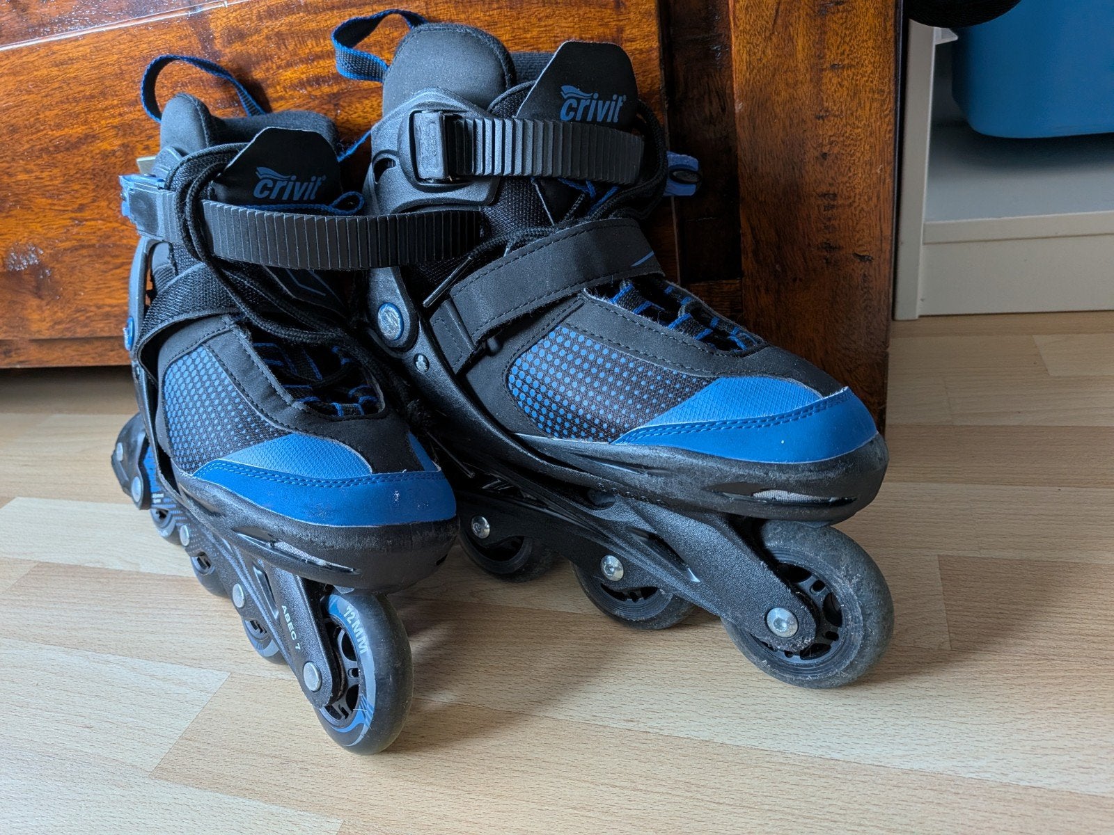 Crivit verstelbare skeelers ABEC 7, maat 33-37, Overige merken, Kinderen, Ophalen of Verzenden, Inline skates 4 wielen