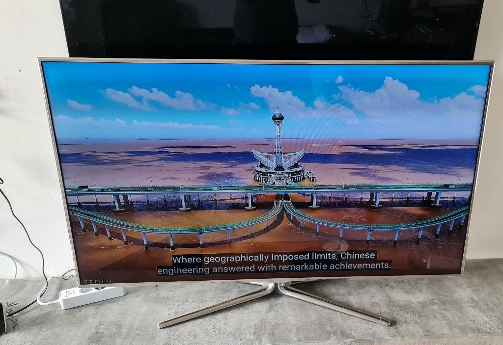 Samsung Smart TV 55 inch – Full HD LED – Goed werkend, Ophalen, 50 Hz, Samsung, 100 cm of meer