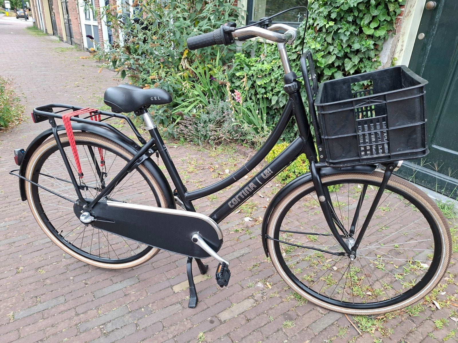 stevige Cortina U4 dames meisjesfiets Framemaat 50, Fietsen en Brommers, Fietsen | Dames | Damesfietsen, Terugtraprem, Gebruikt