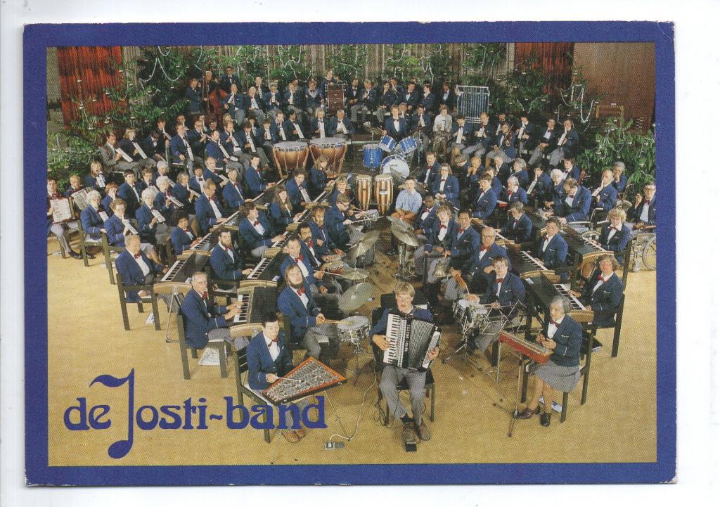 Josti Band, Zwammerdam., Verzenden, 1960 tot 1980, Ongelopen, Sterren en Beroemdheden