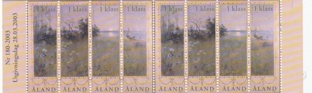 Aland Postzegelboekje Zomerlandschappen 2003 postfris, Ophalen of Verzenden, Finland, Postfris