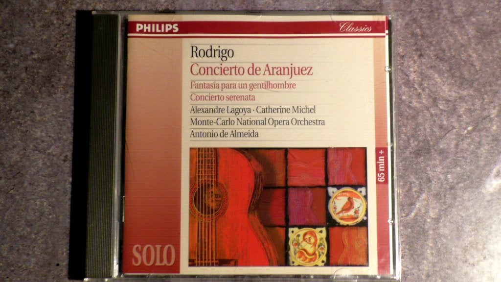 Rodrigo - Concierto de Aranjuez ( + 2) - Michel / Almeida, Overige componisten, Soloconcert, Modernisme tot heden, Ophalen of Verzenden