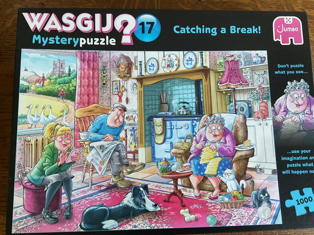 Wasgij 1000 stukjes, Hobby en Vrije tijd, Denksport en Puzzels, Ophalen, 500 t/m 1500 stukjes, Zo goed als nieuw
