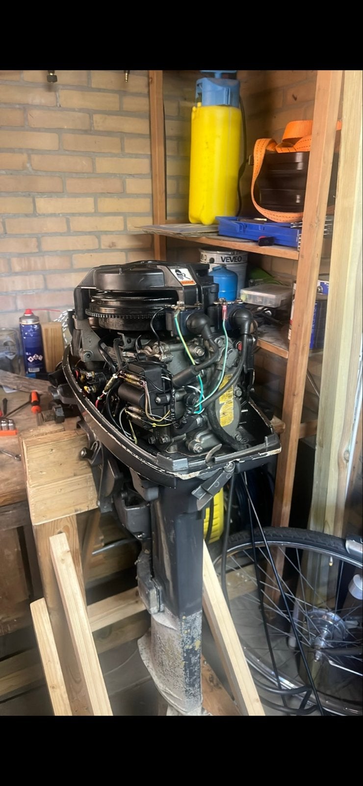 Mariner 9.9pk 2takt, Ophalen, Gebruikt, Motor en Techniek