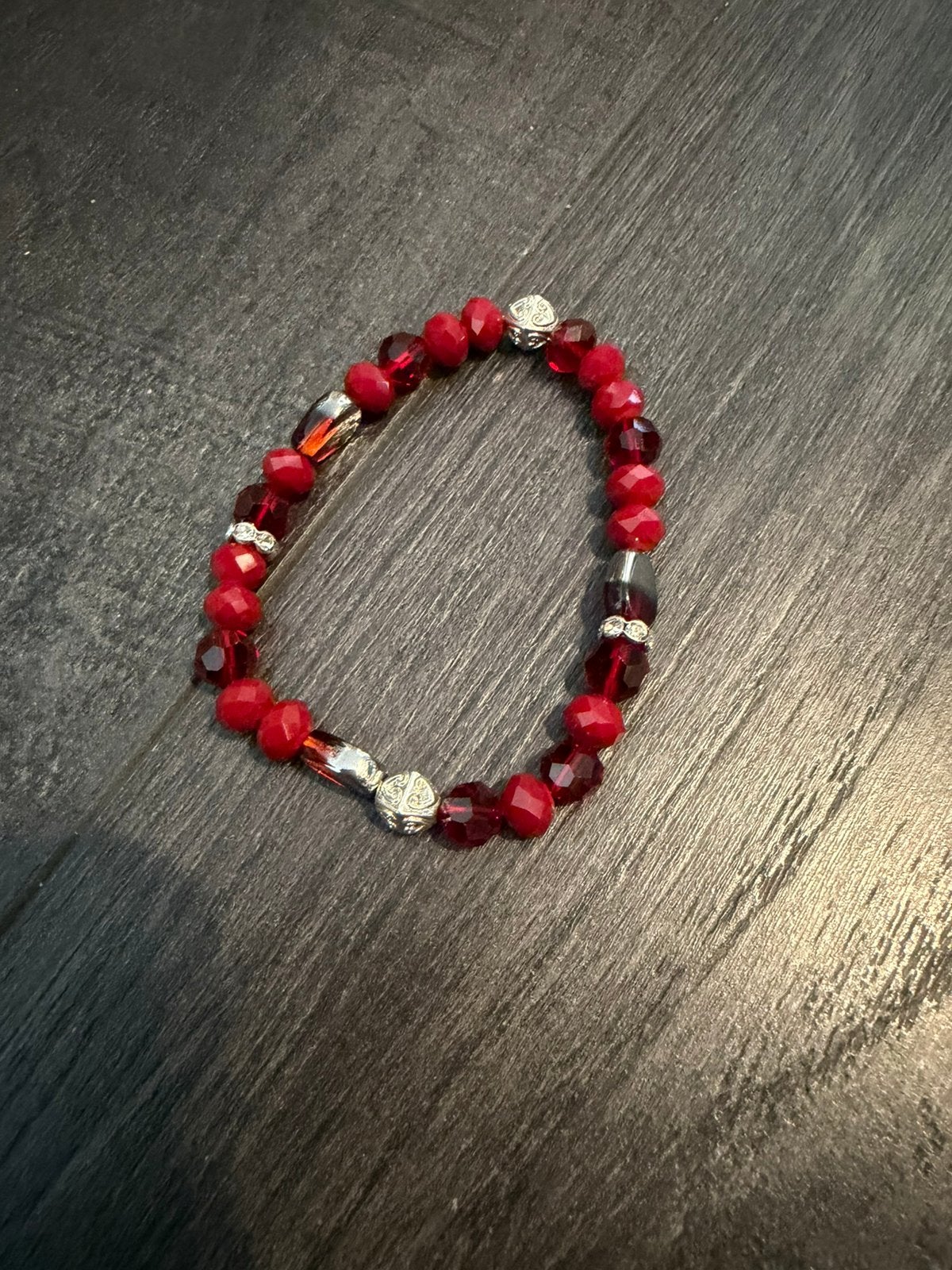 Partij 10 stuks leuke glas armbandjes 31/1, Verzenden, Nieuw