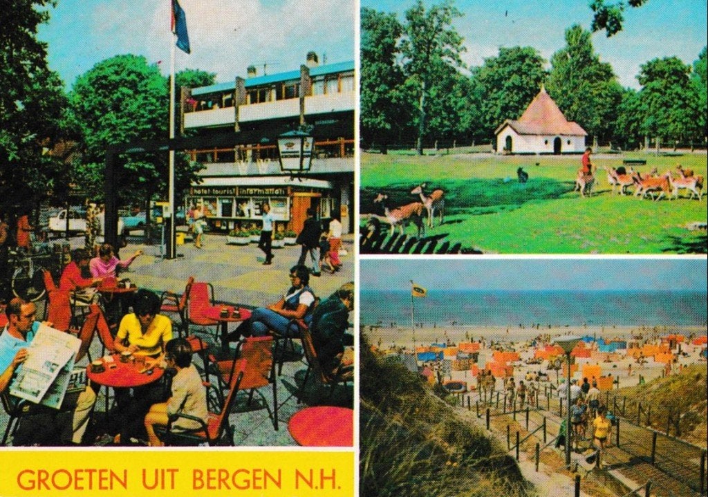 Bergen    424, Verzamelen, Ophalen of Verzenden, Voor 1920, Noord-Holland