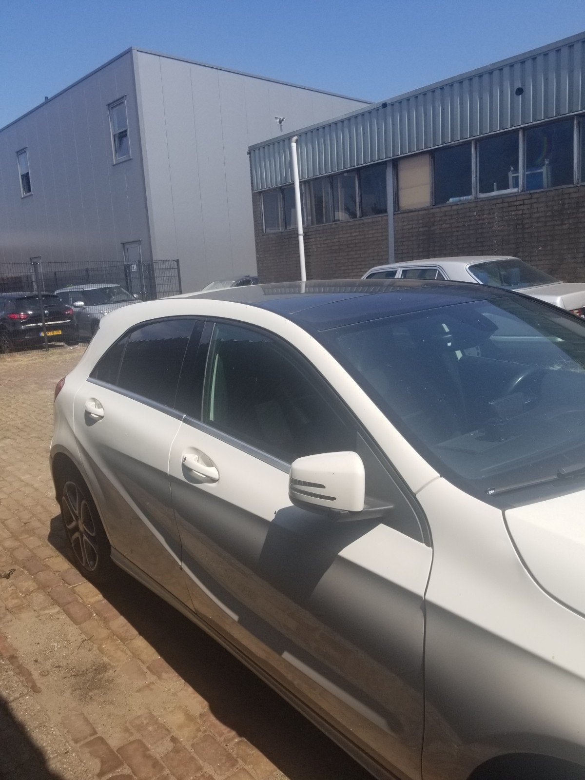 Mercedes-Benz A-Klasse A180 1.6 Blue EFF Aut7 2013 Wit, Auto's, 1295 kg, 4 cilinders, 1595 cc, 1200 kg