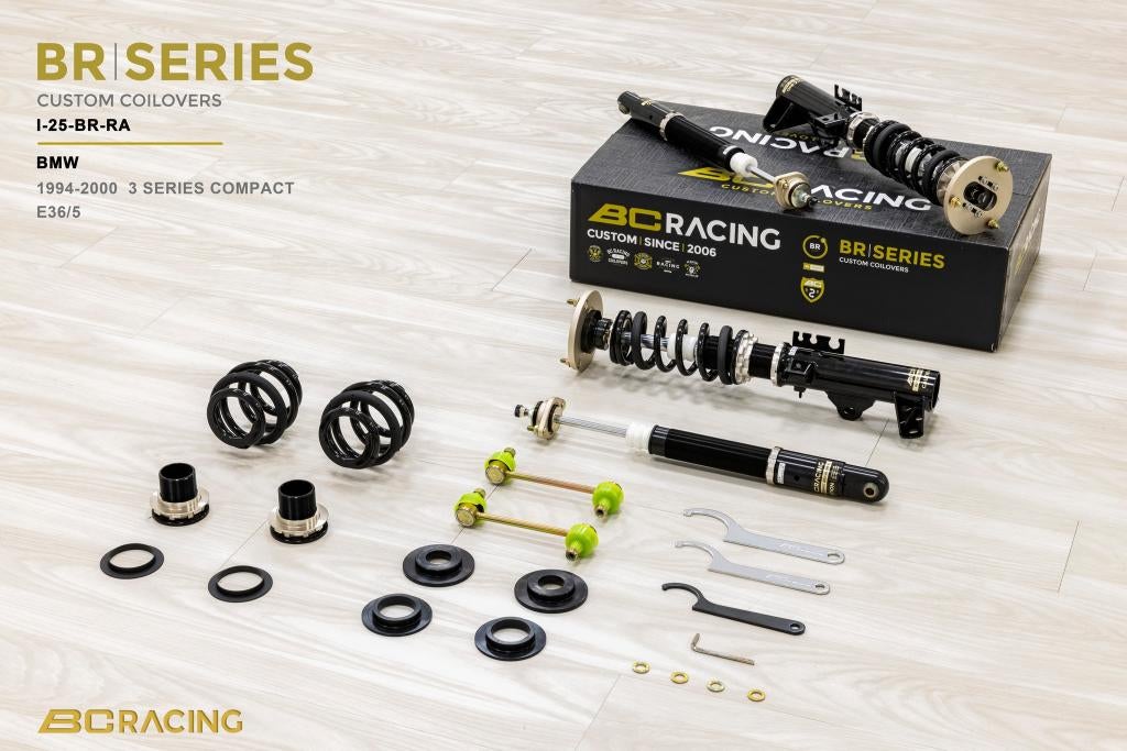 BC Racing schroefset verlaging - BMW E36 Compact 94-00, Ophalen of Verzenden