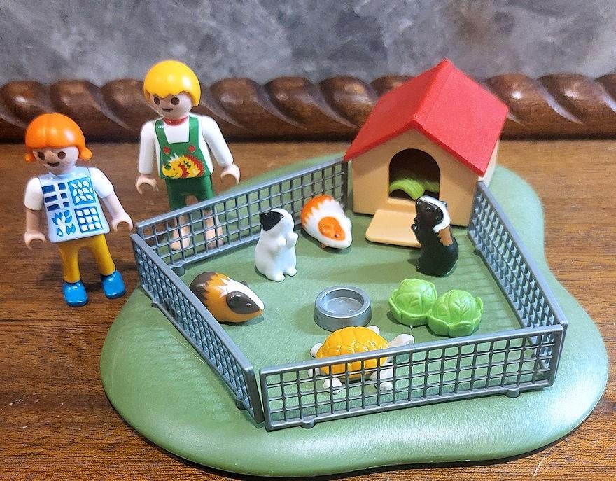 Playmobil Kinderen met Cavia's 3210, Ophalen of Verzenden, Zo goed als nieuw, Complete set