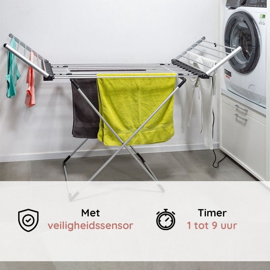 Eleganca Elektrisch Droogrek XL (nr.37), Ophalen of Verzenden, Nieuw, Wasrek