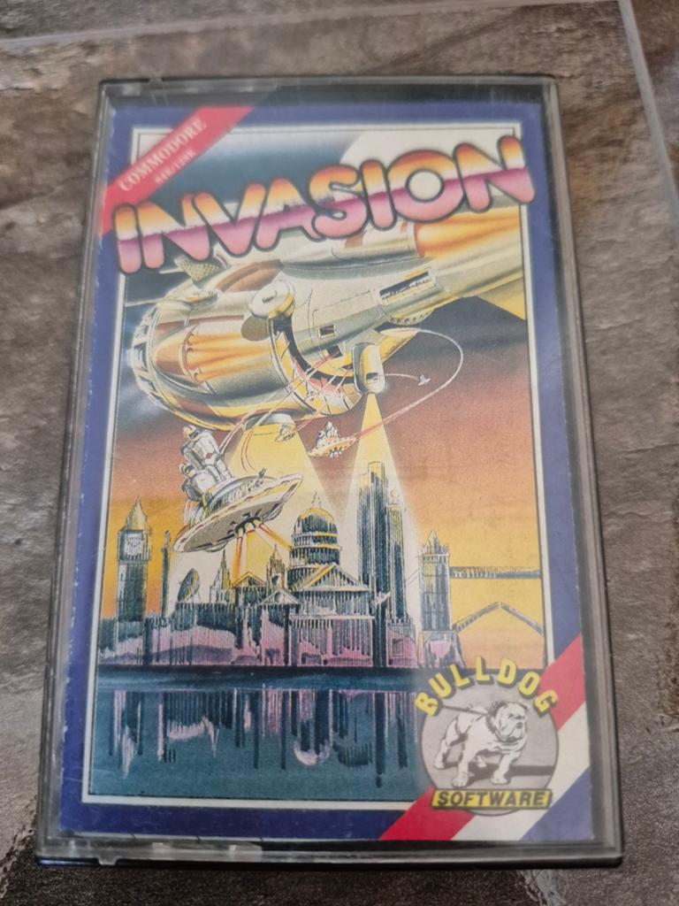 Commodore 64 C64 Cassette Game: Invasion (Bulldog Software), Gebruikt, Shooter, 1 speler, Ophalen of Verzenden