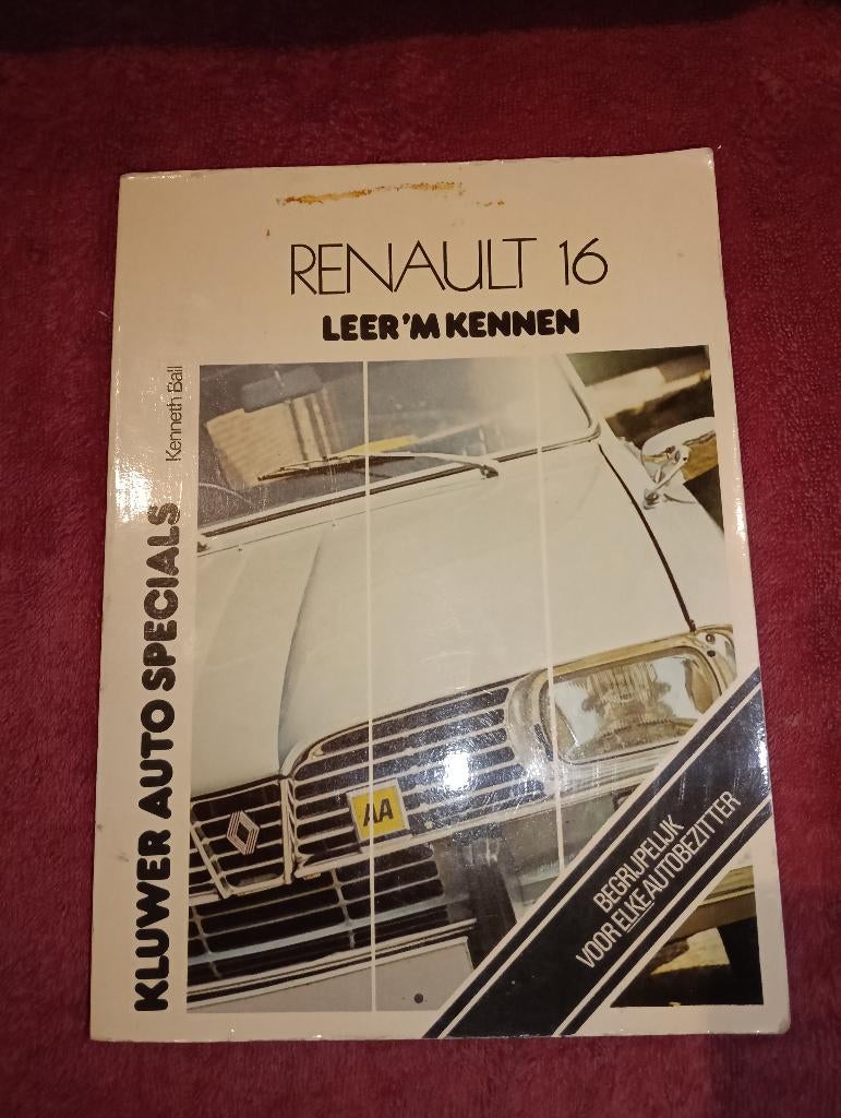 Kluwer Handboek Renault 16, Ophalen