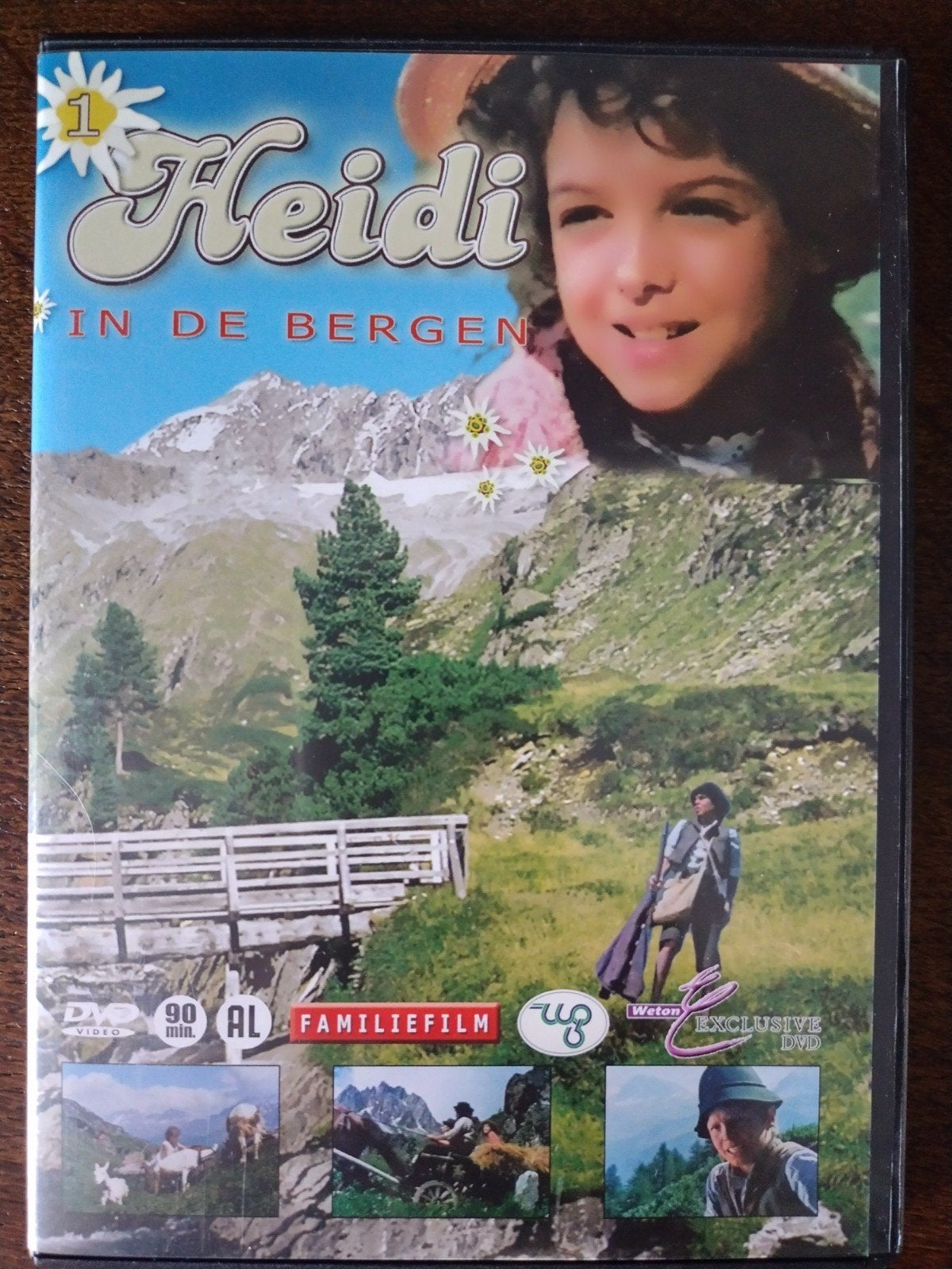 Heidi in de Bergen - Klassieke Nederlandstalige familiefilm, Cd's en Dvd's, Dvd's | Kinderen en Jeugd, Gebruikt, Alle leeftijden
