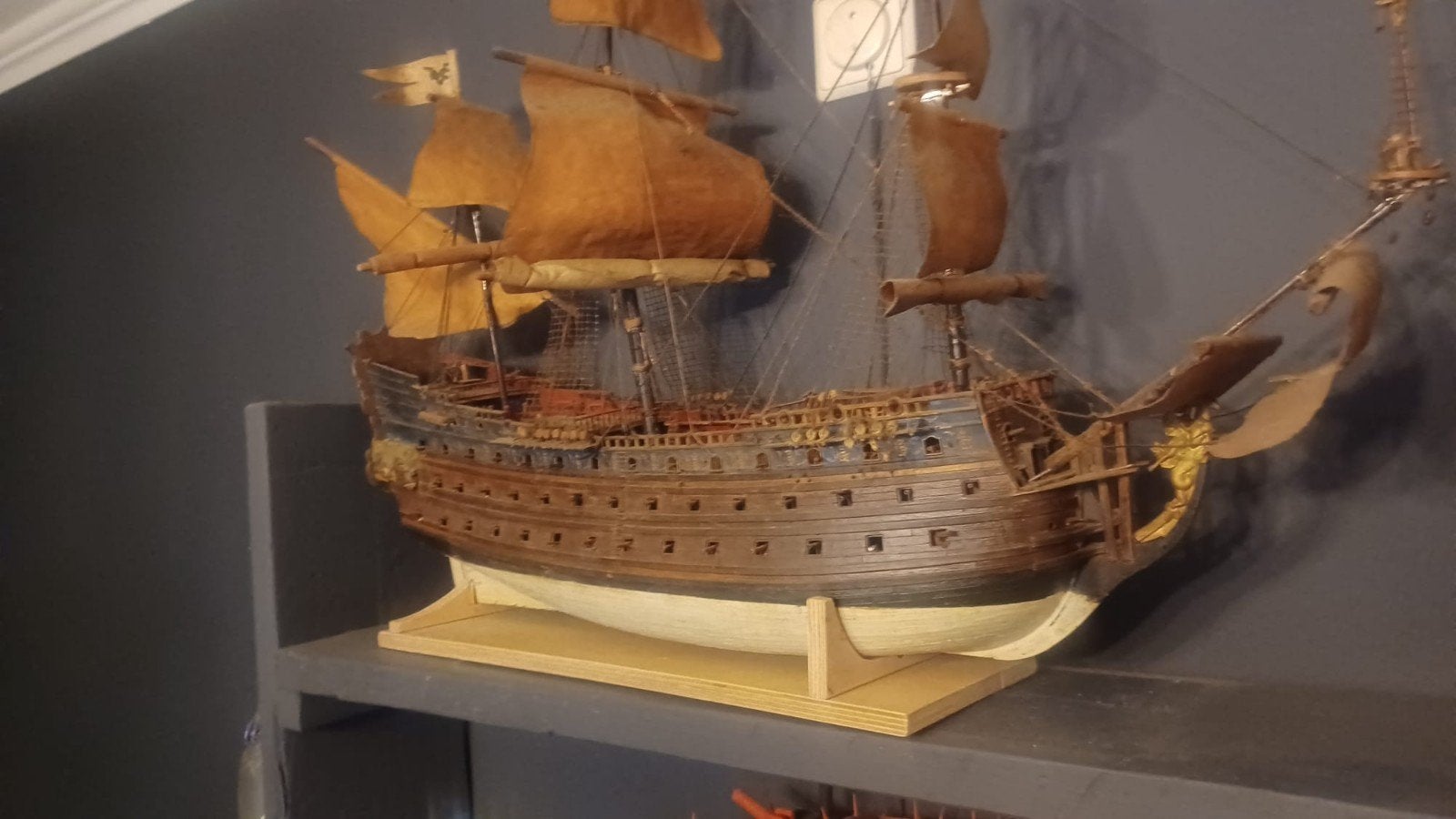 historische houten oorlogs schip, Ophalen, Gebruikt, Overige merken