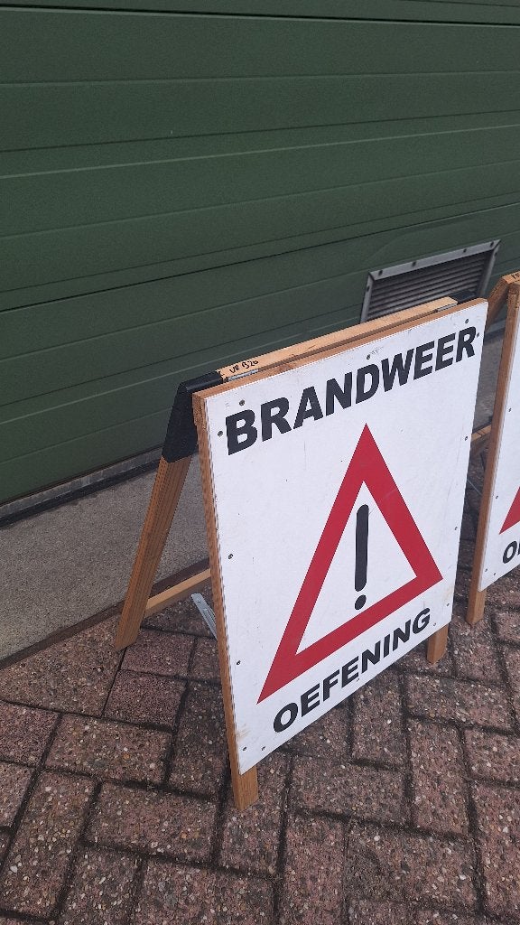 bord Brandweeroefening, Ophalen, Gebruikt, Overige typen, Industriepark 2a 9351PA Leek