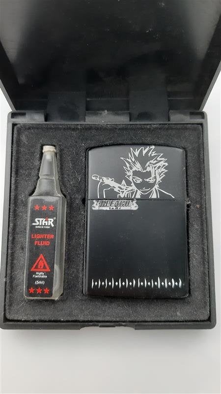 Star 1 with a print of Hitsugaya Tōshirō from Bleach, Ophalen of Verzenden, Zo goed als nieuw, Aansteker