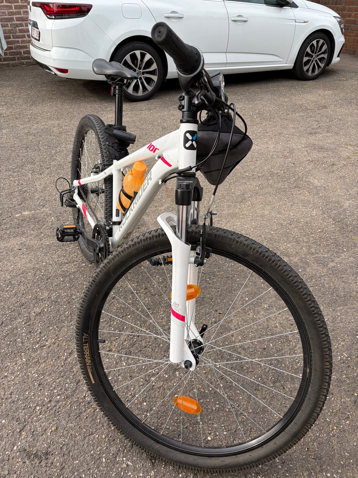 Rockrider ST100 Mountainbike - Zo goed als nieuw, Minder dan 10 versnellingen, Velgrem, Minder dan 49 cm, Zo goed als nieuw