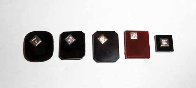 Zegelringstukjes Onyx Carneool met steentje, Sieraden, Tassen en Uiterlijk, Edelstenen, Ophalen of Verzenden, Gebruikt