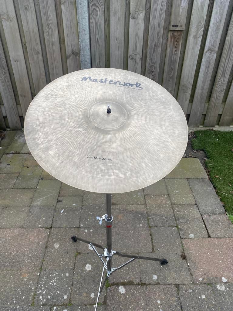 Masterwork Custom series 21” ride, Ophalen of Verzenden, Gebruikt, Drums of Percussie
