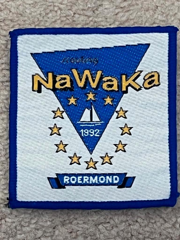 Scouting - badge - nawaka 1992, Ophalen of Verzenden, Zo goed als nieuw, Embleem, Speld of Insigne