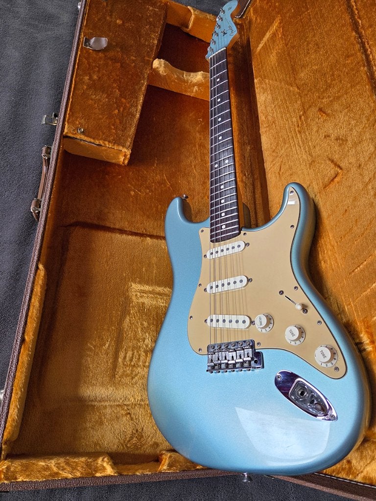 Fender Statocaster FSR Deluxe Vintage Player '62, Muziek en Instrumenten, Ophalen, Gebruikt, Solid body, Fender