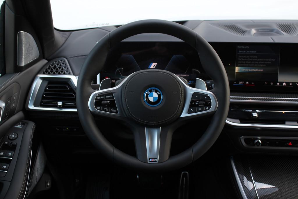 BMW X5 xDrive50e M Sport Automaat / Panoramadak Sky Lounge /, Automaat, 2395 kg, Leder, Bedrijf