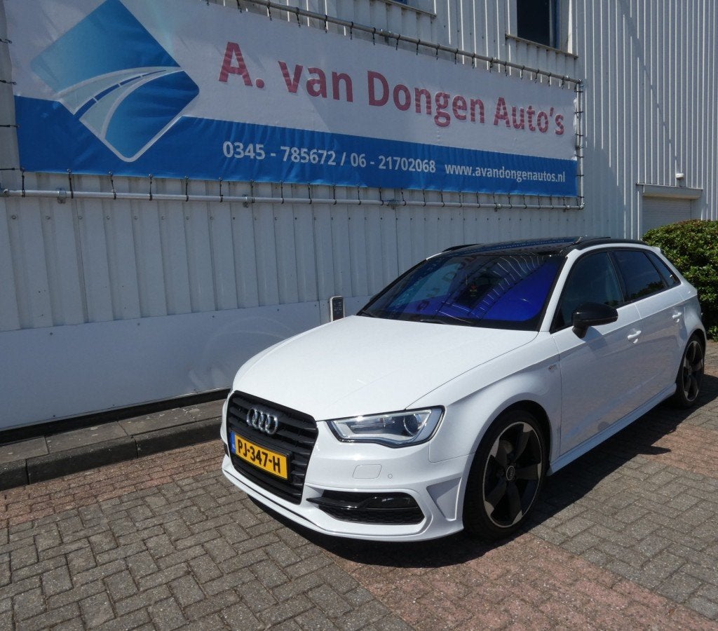 Audi A3 Sportback 1.4 TFSI S-Line,Pano,Led,Navi,Parelmoer, Auto's, Euro 5, Gebruikt, 4 cilinders, Wit