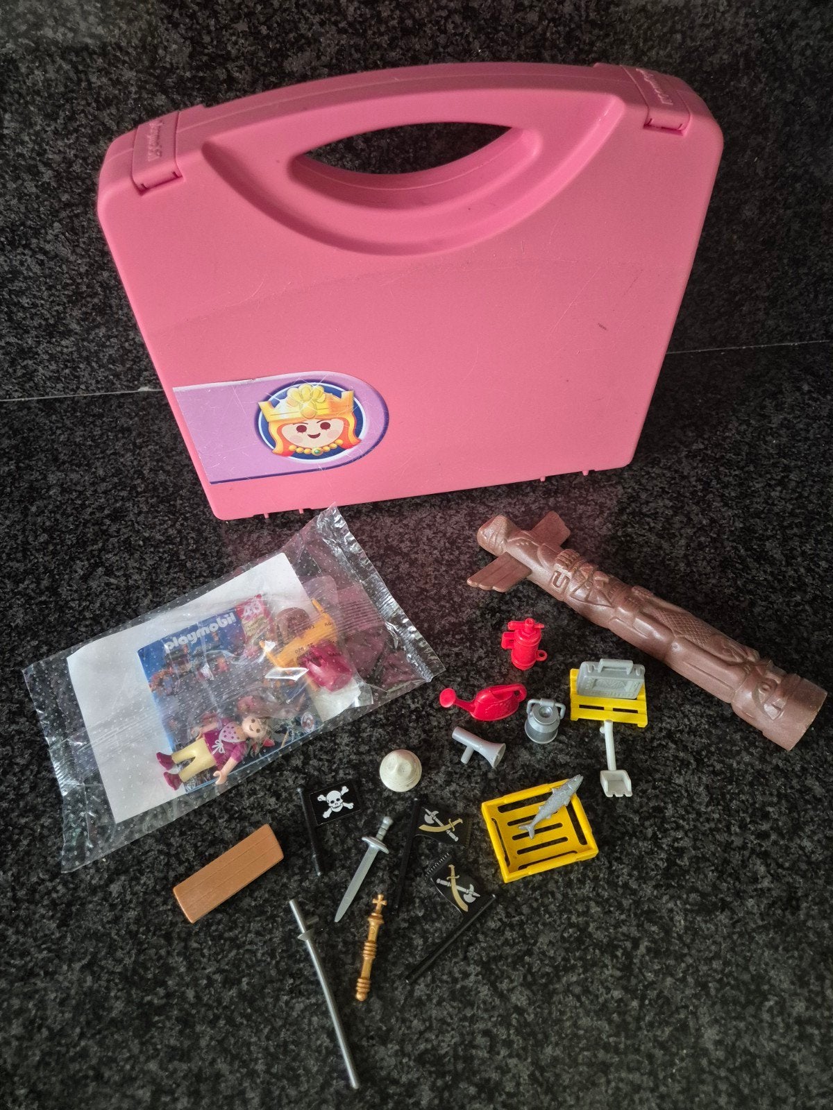 Playmobil set in roze koffer, Ophalen of Verzenden, Zo goed als nieuw, Complete set