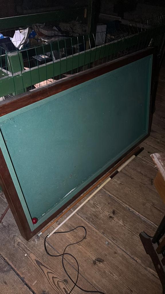 Mini biljart 153 x 84, Sport en Fitness, Ophalen, Gebruikt, Biljarttafel
