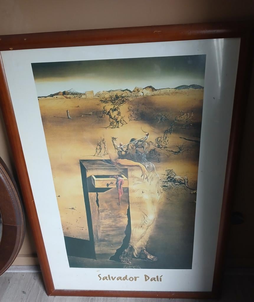 Salvador Dalí 'De Verzoeking van de Heilige Antonius' print, Antiek en Kunst, Ophalen of Verzenden