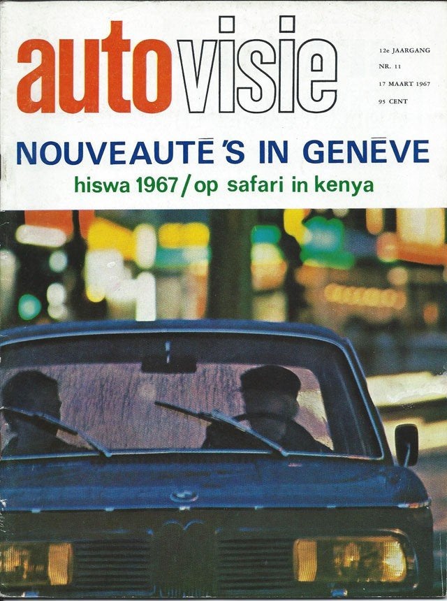 Autovisie 11 1967 : 's Wereldszwaarste rally 5000Km - Hiswa, Ophalen of Verzenden, Gelezen, Algemeen